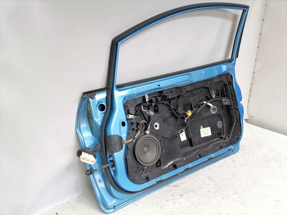 Ford Fiesta JA8 original Tür vorn rechts Vision Blau 3-Türer Bj.2010